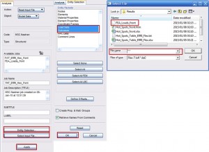 Importing load cases exproted from Adams/Vi-Rail into Patran