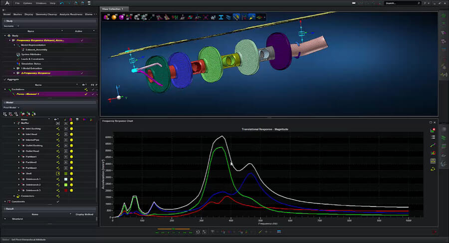 Using FEA for frequency simulation. Covered in FEA training course which is applicable to all FEA software such as Inventor Nastran and MSC Apex.
